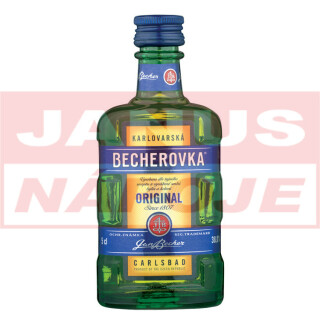 Mini Becherovka 38% 0,05L (holá fľaša)