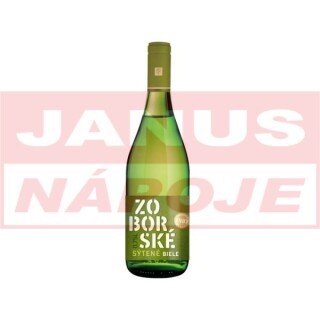 Zoborské Biele Sýtene 0,75L