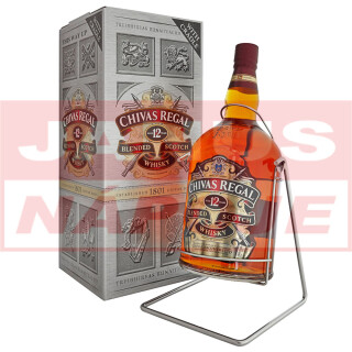 Chivas Regal 12 roč. 40% 4,5L (darčekové balenie kolíska)