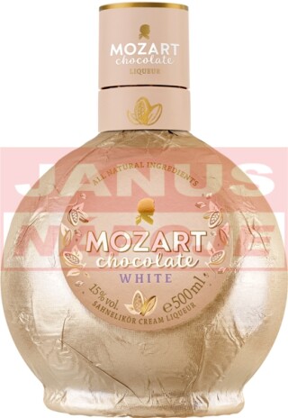 Mozart White Chocolate 15% 0,5l (holá fľaša)