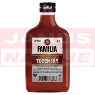 Run Tuzemský 40% 0,2L [GAS FAMILIA] (holá fľaša)