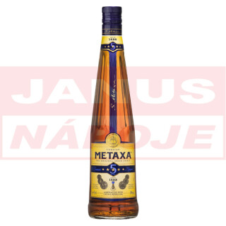 Metaxa 5* 38% 0,7L (holá fľaša)
