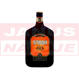 Stroh Rum 80% 0,5L (holá fľaša)