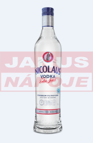 Nicolaus Extra Jemná Vodka 38% 0,7L [ST-NICOLAUS] (holá fľaša)