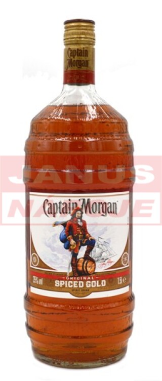 Captain Morgan Spiced Gold 35% 1,5L (holá fľaša)