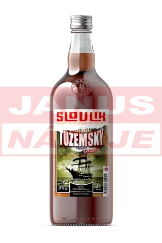 Tuzemský Trenčiansky Tmavý 35% 1L [OLD HEROLD] (holá fľaša)