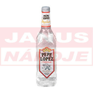 Tequila Pepe Lopez Silver 40% 0,7L (holá fľaša)