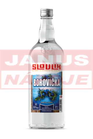 Borovička Slovenská 35% 1,0L [OLD HEROLD] (holá fľaša)