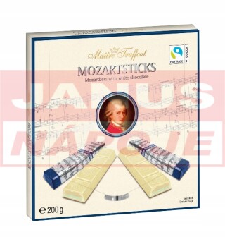 Dezert Mozartsicks white chocolate 200g