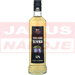 Tatranská Slivka 52% 0,7L [KARLOFF] (holá fľaša)