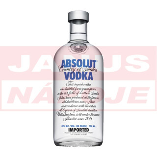 Absolut Vodka 40% 0,7L (holá fľaša)