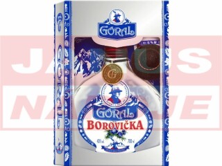Goral Borovička 40% 0,7L [GAS FAMILIA] (kartón)