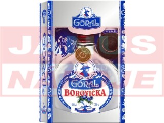 Goral Borovička 40% 0,7L [GAS FAMILIA] (kartón)