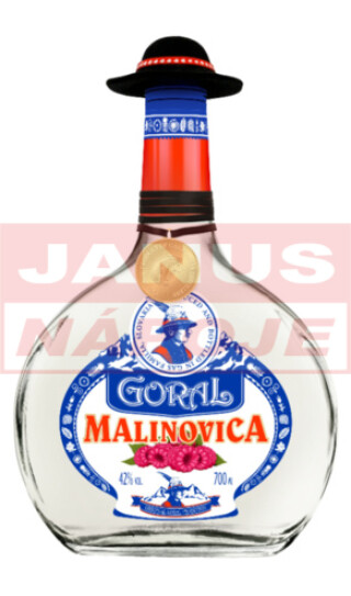 Goral Malinovica 42% 0,7L (DB) [GAS FAMILIA] (kartón)