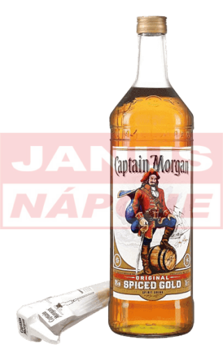 Captain Morgan Spiced Gold 35% 3L (holá fľaša)