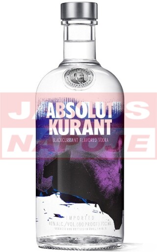 Absolut Kurant 40% 0,7L (holá fľaša)