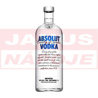 Absolut Vodka 40% 1L (holá fľaša)
