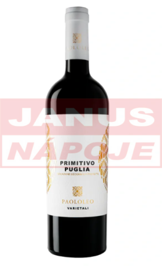 Primitivo Salento I.G.P. Paololeo 0,75L [suché]