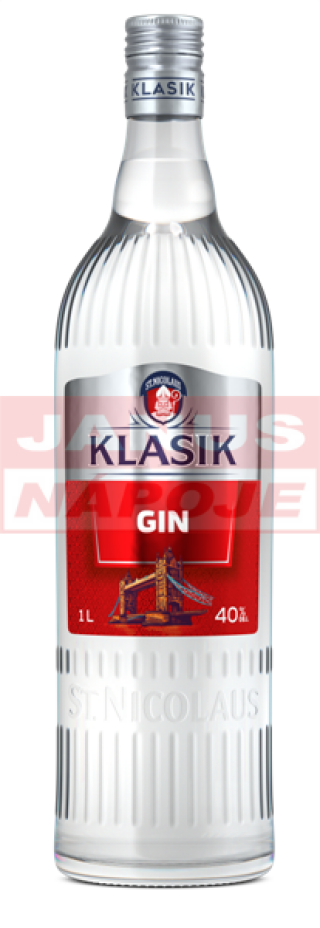 Gin 40% 1,0L [ST-NICOLAUS] (holá fľaša)