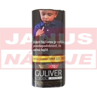 Tabak GULIVER Black&White 30g