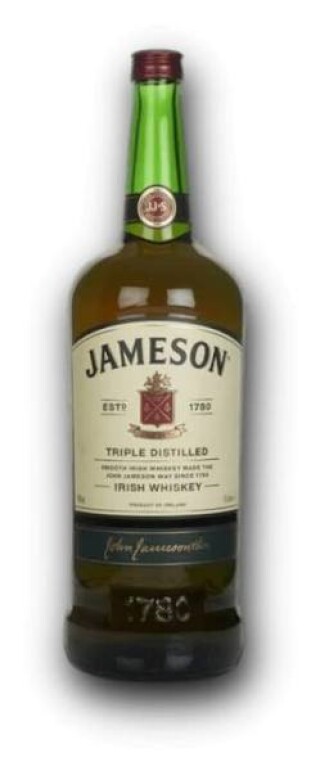 Jameson 40% 4,5L (holá fľaša)