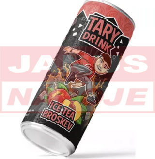 TARY Drink Ice Tea Broskev 0,25l