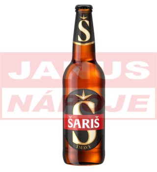 Šariš Tmavý 0,5L (fľaša)
