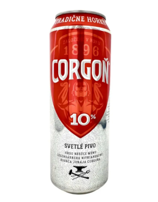 Corgoň 10% 0,5L (plech)