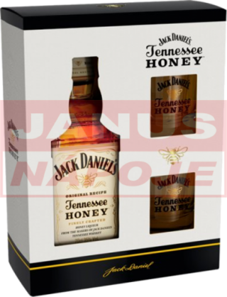 Jack Daniel's Honey 35% 0,7L (darčekové balenie 2 poháre)