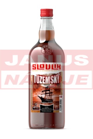 Tuzemský Trenčiansky Tmavý 40% 1L [OLD HEROLD] (holá fľaša)