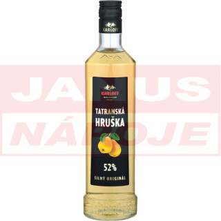 Tatranská Hruška 52% 0,7L [KARLOFF] (holá fľaša)