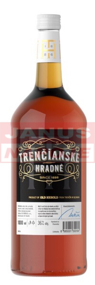 Trenčianske Hradné 36% 1L [OLD HEROLD] (holá fľaša)