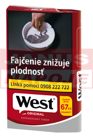 Tabak WEST Red 30g