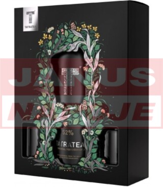 TatraTea Original 52% 0,7L [KARLOFF] (darčekové balenie s 2 pohármi)
