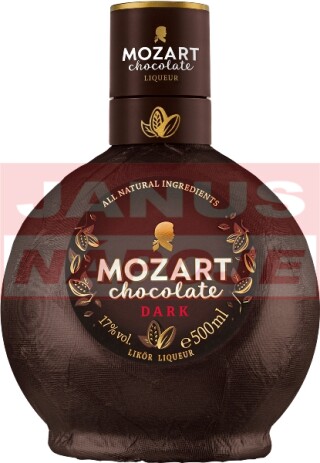 Mozart Dark Chocolate 17% 0,5l (holá fľaša)