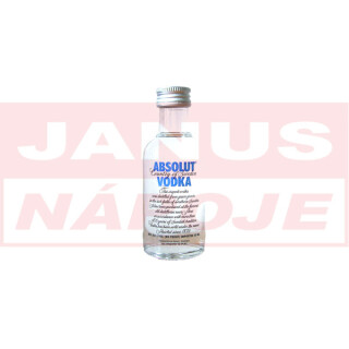 Mini Absolut Vodka 40% 0,05L (holá fľaša)