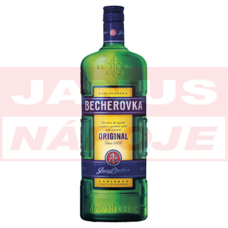 Becherovka 38% 1,0L (holá fľaša)