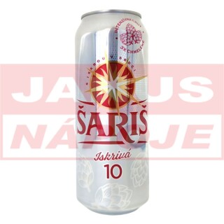 Šariš 10% 0,5L (plech)