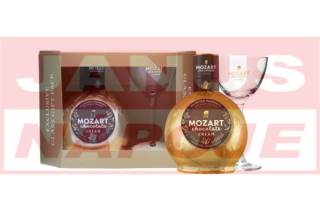 Mozart Chocolate 17% 0,5l (darčekové balenie s pohárom)