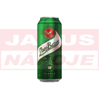 Zlatý Bažant 10% 0,5L (plech)